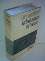 Sachwörterbuch der Literatur. 5., verbesserte u. erweiterte B000LQFEXQ Book Cover