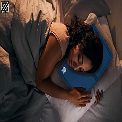 ZYBUX - Cooling Gel Pillow Magic Multi-Function w/ Cooling Relief Pillow Cushion Mat Absorbs and Dissipates Heat | Helps Improve Quality of Sleep and Optimal Sleeping Temperature - Pack of 2 (30x40cm)