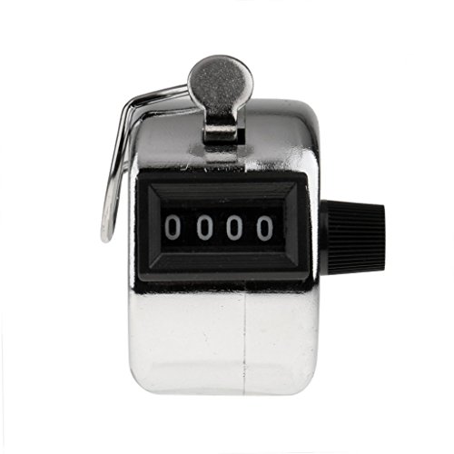 Image of Lista 4 Digits Hand Held Tally Counter Numbers Clicker