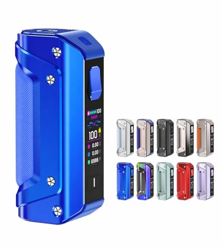 �M�[�N�x�C�v Aegis Solo 3 (S100) �{�b�N�X ���b�h �o�b�e���[ �C�[�W�X �\��3 �d�q�^�o�R Vape �x�C�v (Blue)