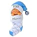 Personalized 2018 Baby's First Christmas Blue Boy in Stocking with Santa Stocking Hat Cap Christmas Tree Ornament with Name