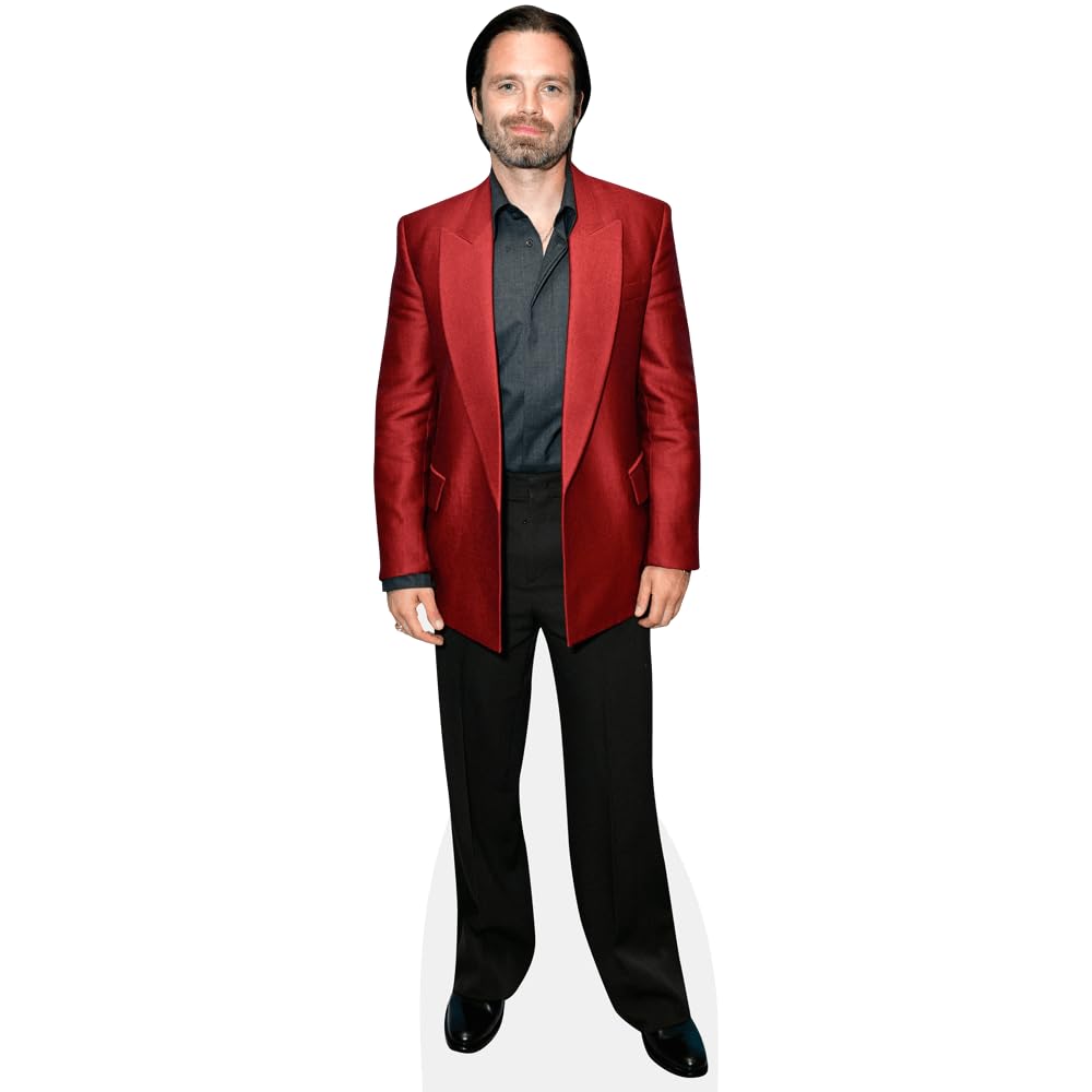 Sebastian Stan (Red Blazer) Mini Size Cutout