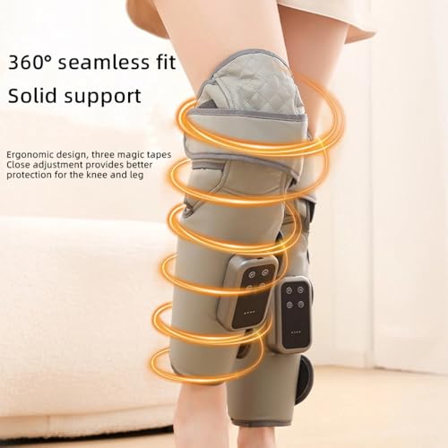 Image of Arcanine Leg Compression Massager with Heat, Circulation,Air Compression Legs Massager with 3 Modes 3 Intensities and Adjustable,Great Gifts for Mom & Dad.