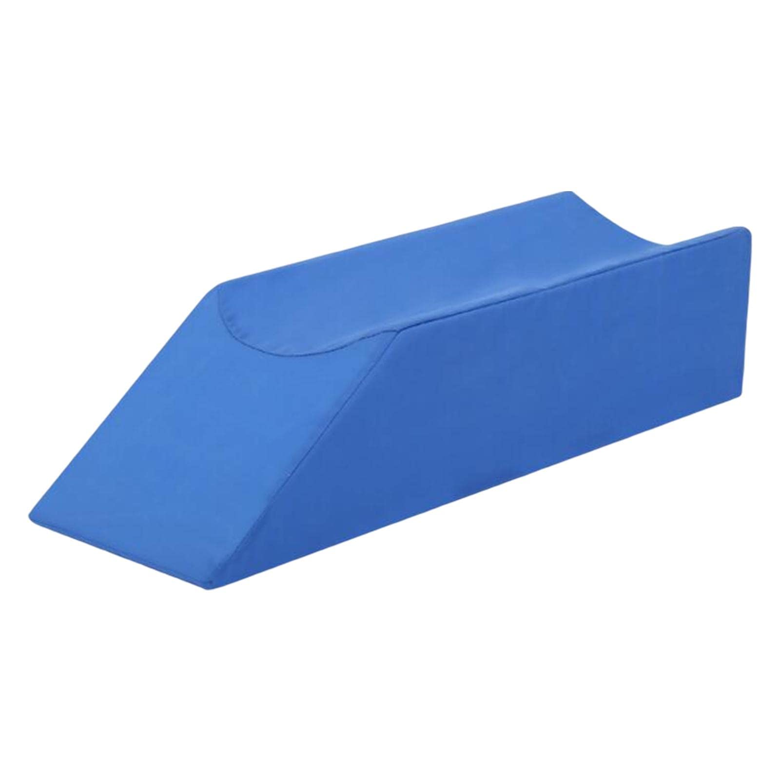 Cojín de Apoyo para Piernas, Cojín de Apoyo para Pies, Cojín de de Espuma, Soporte para Rodillas con Diseño Ergonómico Y Cremallera Oculta para R, Azul 65x20x15cm