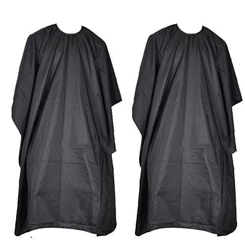 Capa de corte de cabello, capa de corte de cabello ultraligera de 55"x 35" para uso profesional y doméstico (2 piezas/paquete) Cover