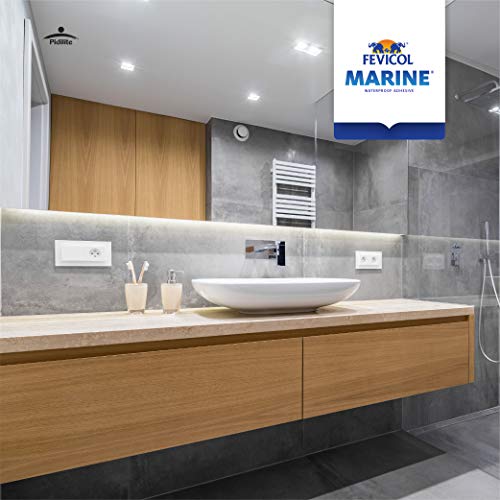Image of Fevicol Marine - Fast Setting | Best in class waterproof adhesive | Superior Coverage | Bonds with Plywood, Laminates | 50Kg