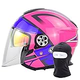PERFEKTE PASSFORM: Das Innenfutter des Retro-Scooter-Helms ist super weich. Es wirkt vorbeugend gegen Gerüche und sorgt auch bei Allergien für eine sanfte Hautverträglichkeit. Dank seiner Polsterung passt sich der Helm besonders bequem der eigenen Kopfform an.
