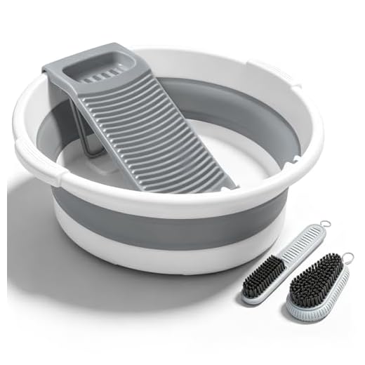Collapsible Washboard Basin for Laundry Needs