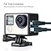 YALLSAME Frame Mount Protective BacPac Housing Case with Lens Cap for GoPro Hero 4 Black/Silver/Hero 3+/3 Action Camera Ideal for Hiking/Traveling Recording