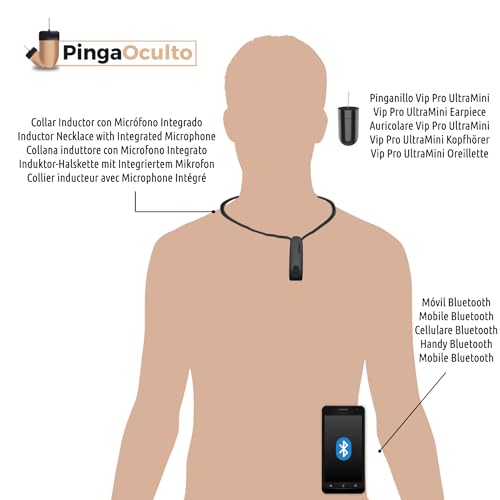 PingaOculto Spy Earpiece Bluetooth Wireless Earphones Invisible Hidden Mini Headset Exam Phone Microphone - Image 3