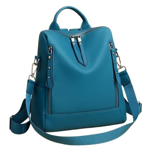 jaisom Stylish Women's Fashion Backpack Purses Multipurpose Design Handbags and Shoulder Bag (Blue Mettle Classic_BZ)-picture-30