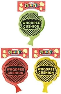 KIDZ GIFTS WHOLESALE Self Inflating Whoopee Cushions - Joke Gift - Fun Whoopee for Kids and Adults - 100% Non-Toxic Toys (1 whoopee cushion)