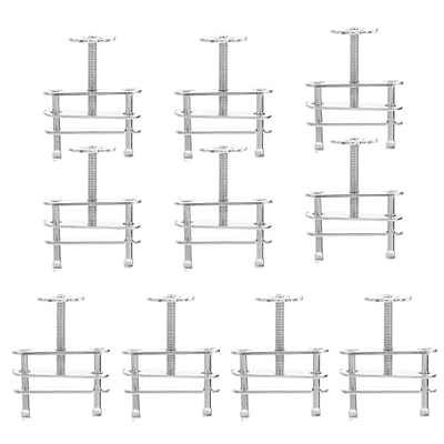 GATHINESS Abrazaderas Metálicas Paquete de 10 Piezas para Enseñanza Química y Biológica Tornillo Giratorio, Control Ajustable de Flujo, Diseño Compacto para Tubos de Laboratorio | Ya disponible en tu tienda friki favorita! En mundofriki.es! GATHINESS Abrazaderas Metálicas Paquete de 10 Piezas para Enseñanza Química y Biológica Tornillo Giratorio, Control Ajustable de Flujo, Diseño Compacto para Tubos de Laboratorio | Ya disponible en tu tienda friki favorita! En mundofriki.es!