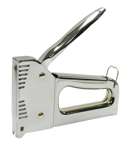nVent GARDNER BENDER MSG-301 Heavy-Duty Stainless Steel Staple Gun for Low-Voltage Wire, Secures...