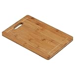 Premier Housewares 1103933 Chopping Board with Handle, 30 x 20 cm - Bamboo Natural