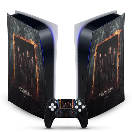 Skin PS5 Digital autocollant Supernatural sticker manette DualSense vinyle