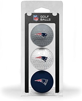 Team Golf NFL Kansas City Chiefs 3 Golf Ball Pack Regulation Size Golf Balls, 3 Pack, Full Color Durable Team Imprint