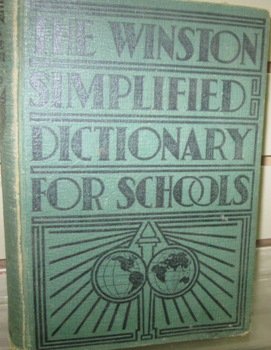 Hardcover The Winston Simplified Dictionary for Schools Book