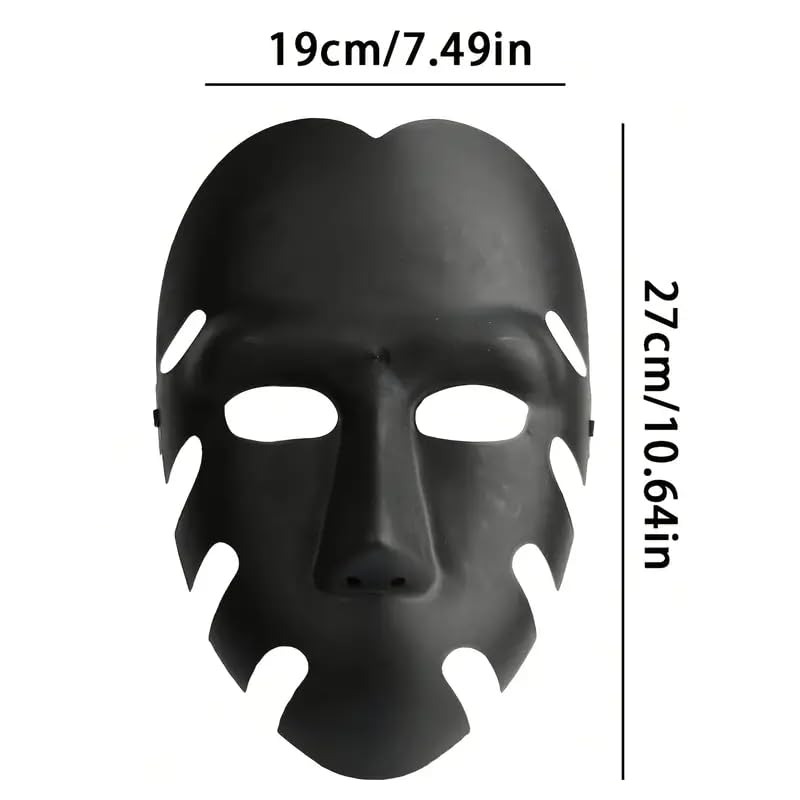 Boolavard Game Cosplay Mask Square Circle Triangle Game Masks Full Face Cover (Servant), Multicolor - Image 3