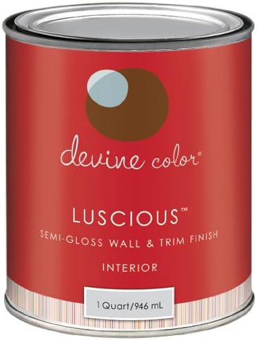 Devine Blade, Cool Grasses & Evergreens Collection, Devine Color Interior Paint, Luscious Semigloss, 1-Quart