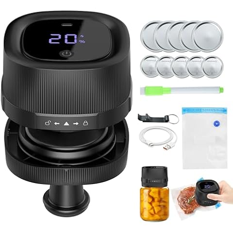 WATAVY Mason Jar Vacuum Sealer Cover