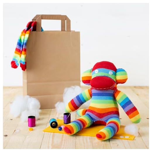 Sock Monkey Craft Kit for Creative Fun
