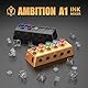 Ambition A1 Drahtloser Tattoo Farbe Mixer – IP53 wasserdichter Lab Vortex Mixer mit 2400mAh Akku, 12 Farbbechern & 200 Magnetrührstäben für Tätowierer