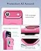 ESR for iPhone Air Case, Camera Control, Compatible with MagSafe, Shockproof Military-Grade Protection, Magnetic Phone Case for iPhone 17 Air Case, Frosted Pink