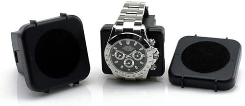 Miniatura 6 de Nueva actualización Versa, reloj de cuerda doble automática, negro