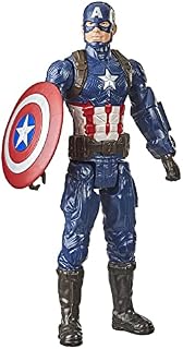 Avengers Marvel Titan Hero Series Collectible 30-cm Captain America Action Figure, Toy for Ages 4 and Up