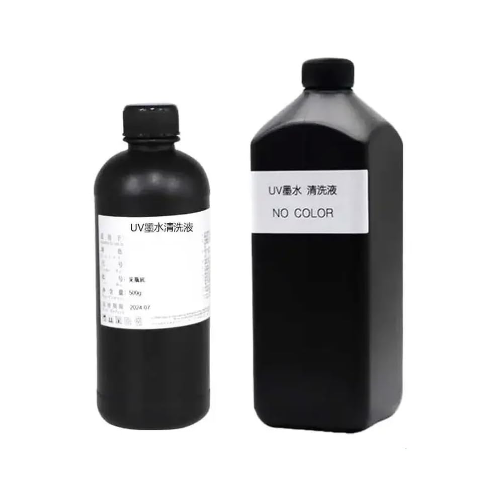 Liquido detergente per testina di stampa da 500 ml compatibile con la soluzione di pulizia della stampante modificata Roland Mimaki(500ml-UV Cleaning)