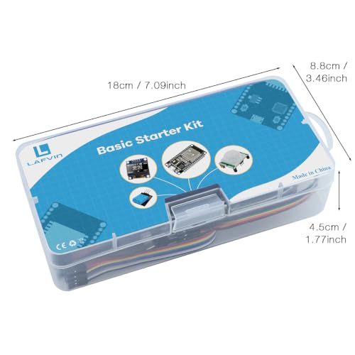 Image of LAFVIN Basic Starter Kit for ESP32 ESP-32S WiFi IoT Development Board with Tutorial Compatible with Arduino IDE