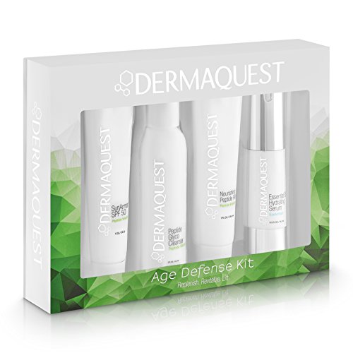 DermaQuest Age Defense Kit - Anti Aging Skin Care Set of 4 items