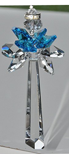 Archangel Michael, Hanging Crystal Guardian Angel, Window Sun catcher, Rainbow Maker