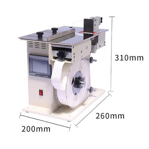 Etichettatrice automatica con peeling regolabile per etichette quadrate e rotonde, soluzione applicativa precisa
