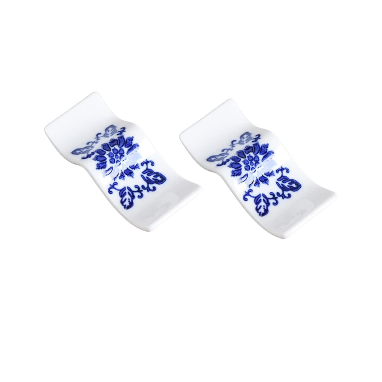 Repose-Baguettes, Supports à Baguettes en céramique Multicolores, pour Table de Restaurant ou de Mariage, Lot de 8, 8 x 3,5 x 1 cm