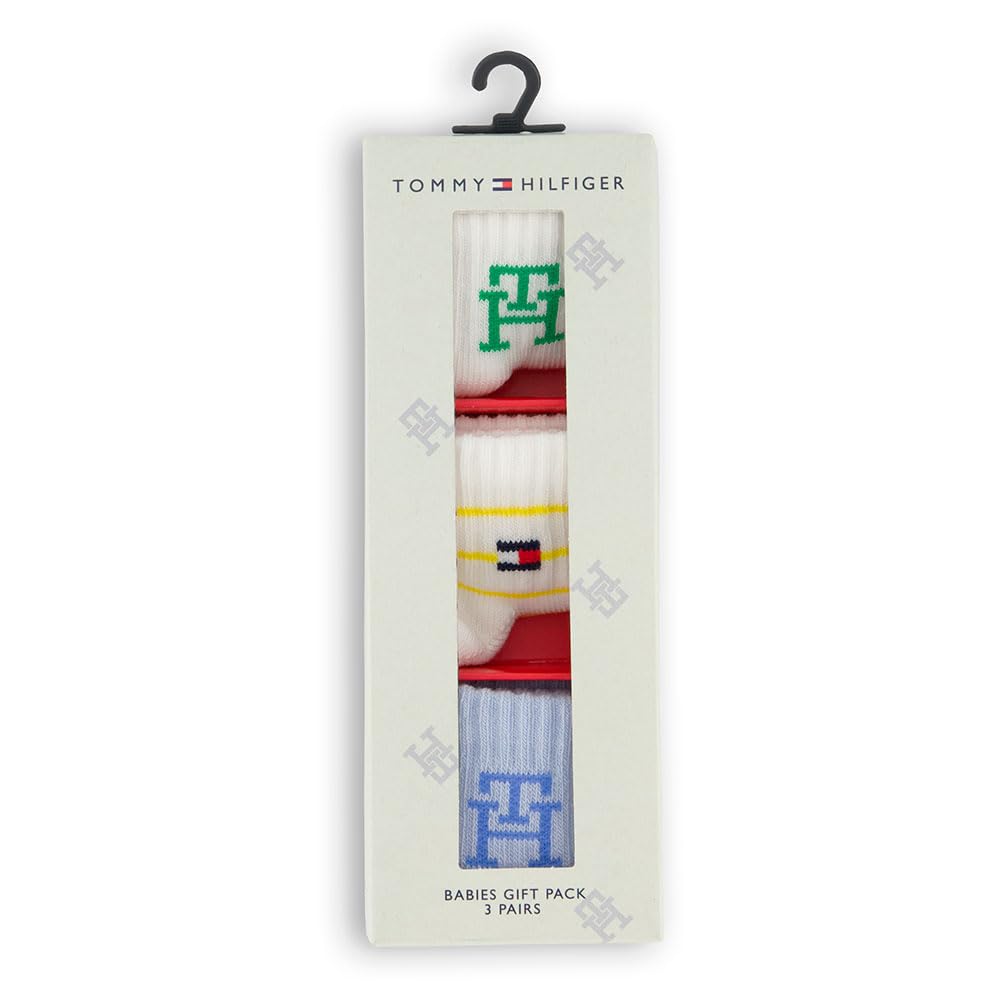 Tommy Hilfiger Unisex Baby Giftbox Crew Sock