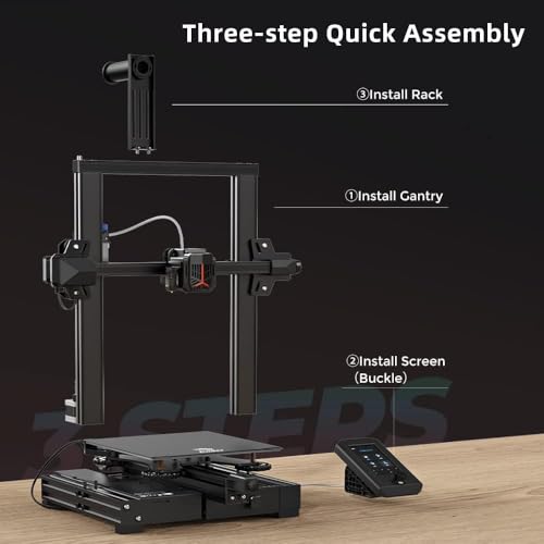 Image of 3IDEA Ender-3 V2 Neo 3D Printer with CR Touch Auto-Leveling, Full-Metal Bowden Extruder, Stable Integrated Design, PC Spring Steel Magnetic Build Plate 220 * 220 * 250