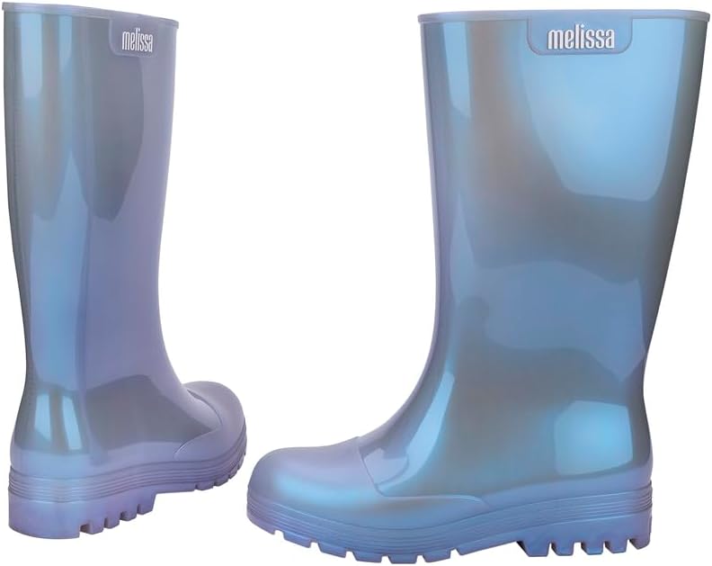 Melissa Welly Jelly Boot for Women - Mid-Calf Waterproof Jelly Rain Boot for Women, Soft and Flexible Trendy Rain Boots with Treaded Rubber Sole, Vegan - Image 5