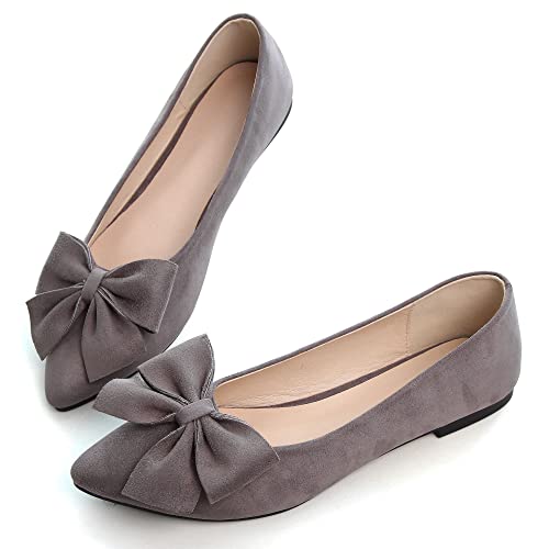 Image of Dear Time Women's Ballet Flats Dress Ballet Shoes Slip on for Office Work Comfortable Shoes