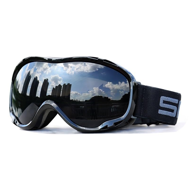 Lunettes de ski coupe-vent pour homme et femme, double pont, anti-buée, anti-reflets, protection UV
