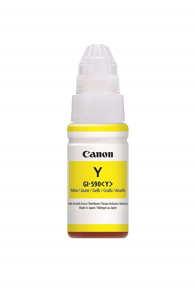 Canon Yellow Gi-590Y Ink Bottle Original