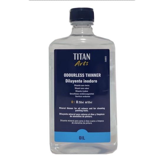 TITAN ARTS - DILUYENTE SIN OLOR TITAN ARTS 1 LT
