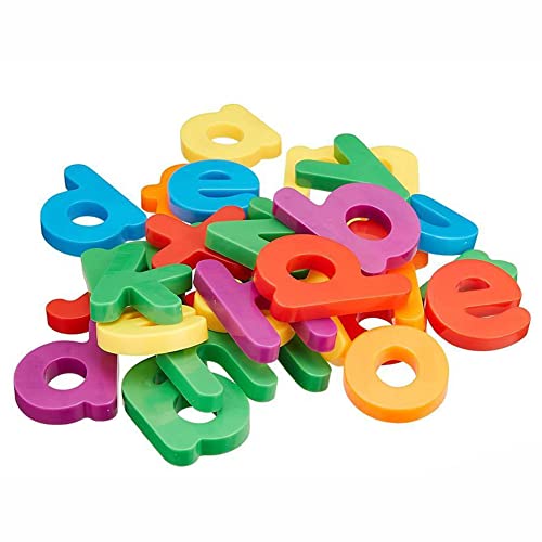 Magnetic Letters For Board Fridge And Refrigerator Lowercase Alphabet Educational Toys For Kids And Toddlers Colorful Magnets Perfect For Learning ABC Preschool Learning Or Spelling (26 LETTERS)
