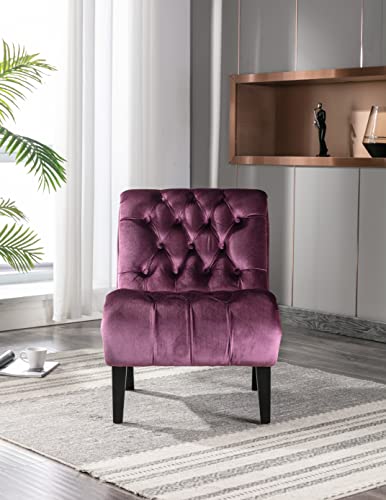 Sillón Velvet Plegable Violeta miniatura 4