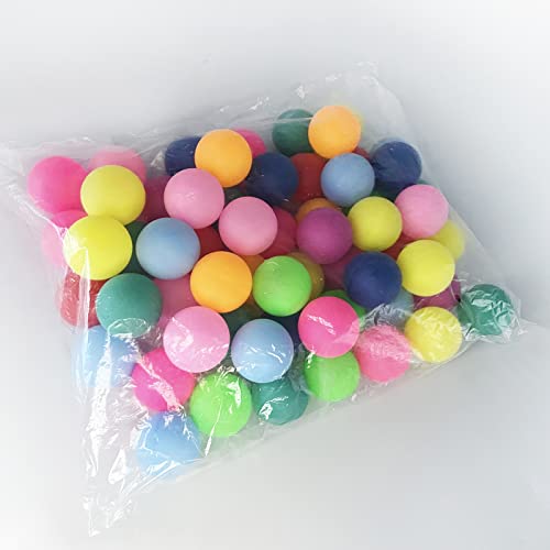 Yuanhe 60 Pack Colored Ping Pong Balls Bulk, 40Mm Table Tennis Balls For Diy Games, Arts And Crafts, Decoration, Cat Toys #TOP6