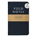 Field Notes Pitch Black Notebook - 2-Pack - Large Size (4.75" x 7.5") - Ruled Paper
