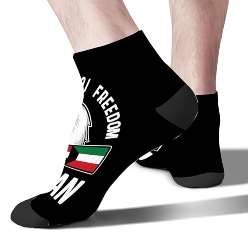 Operationn Iraqi Freeddom Veterann Low Cut Socks Veteran Hidden Socks Boy High Ankle Socks Humor Socks3