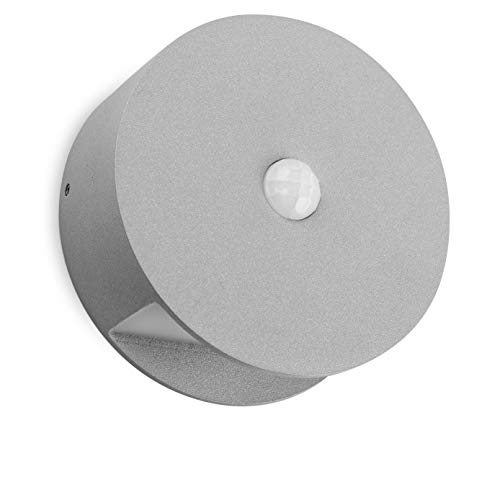 Preisvergleich Produktbild Smartwares GOB-001-MS Wandleuchte Bewegungsmelder Aluminium Batteriebetrieb