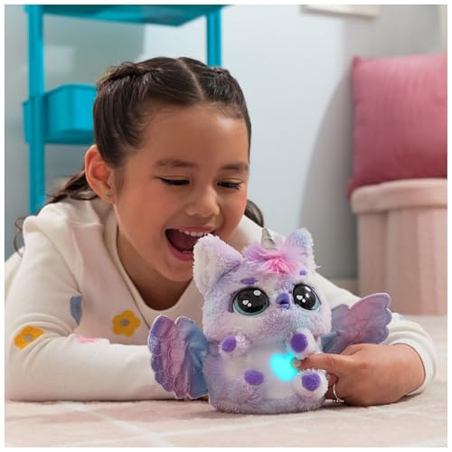 41K2qpNcGmL. SL500  - Hatchimals Alive, Mystery Hatch Pufficorn, Surprise Interactive Toy & Egg with Mist, Lights & Sounds (Styles May Vary), Kids Toys for Girls & Boys